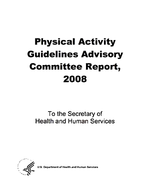 PAG Advisory Committee Report cover